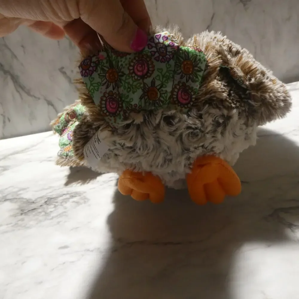 Little Brownie Bakers Owl Plush Kids 10in Brown Girl Scout Cookie 100 Years Patc